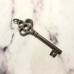 Tiffany & Co large key pendant